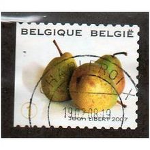 BEL 2007 (52c)(S/A) 'FRUIT-PEARS' FINE USED (EBID10371)