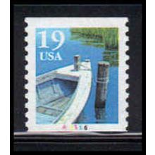 2529a 19c Fishing Boat Very Fine MNH CNS A5556 PA6409