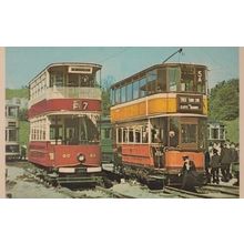Glasgow 812 Johannesburg 60 Bus Tram Crich Tramway Museum Postcard