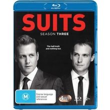 Suits Season 3 Blu-ray | Region Free