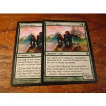 Magic The Gathering, MTG, 2-Cards, 1993-2010, SUMMIT APES, nm