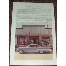 1960 Chevrolet Impala 4-door Sport Sedan Ad!!