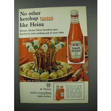 1960 Heinz Tomato Ketchup Ad - No Other