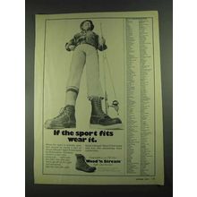 1972 Weinbrenner Wood N' Stream Boots Ad - Sport Fits