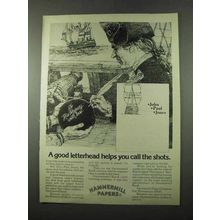 1975 Hammermill Papers Ad - John Paul Jones