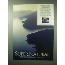 1983 British Columbia Canada Tourism Ad - Come for Fish