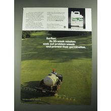 1987 Elanco Surflan Ad - Its 20-Week Mission
