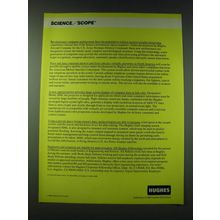 1989 Hughes Aircraft Ad - Revolutionary computer architectures