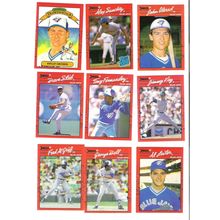 1990 Donruss Toronto Blue Jays team set w/ Rookies set cards- 38 cards