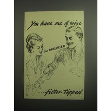 1948 Du Maurier Cigarettes Ad - You have one of mine