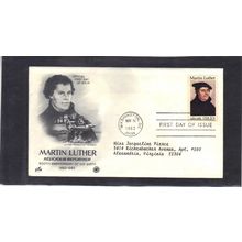 FDC Art Craft 2065 20c Martin Luthur (Cachet-Type/A) CV42946