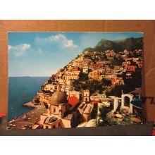 POSITANO, ITALY unused vintage postcard