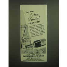 1945 Widmer's Champagne Ad - For that extra special occasion