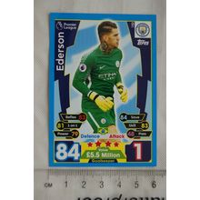 2017/18 Match Attax 182 Ederson, Manchester City