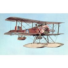 Sopwith Pup WW1 Aircraft With Floats Rare 1970s Fidelity Postcard