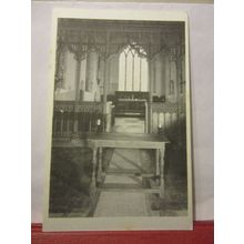 THE SCREEN, LITCHAM CHURCH, NORFOLK. . unused vintage postcard. =