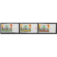 Côte d'Ivoire 2003 IMPERF ND Joint Issue Chine China relations Flags MNH**