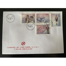 Cape Kap Verde Cabo Verde 2009 Mi. 939 - 942 FDC Louis Braille