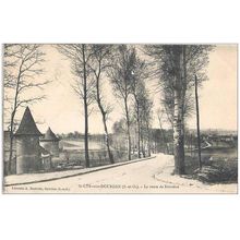 91 - St Cyr-sous-Dourdan - la route de Dourdan