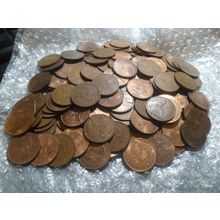 Bulk lot of Elizabeth II pennies -150 coins.