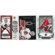 Corey Crawford 7x card lot incl Insert, Sticker
