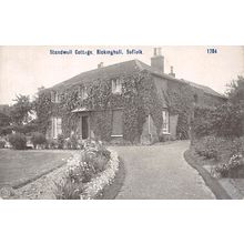 Standwell Cottage, Rickinghall : Pawsey printed postcard 1704