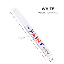 5 pcs Waterproof Paint Marker Pens Car Tire Rubber Metal Glass
