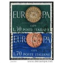 1960 Michel 1077/1078 - fine used (o)
