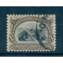 Used 298 8c Canal at Sault St Marie Very Fine C0227