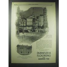 1929 Duraflex-A Flooring Ad - MIT Dormitory