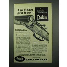 1956 Dakin Model 100 Shotgun Ad - You'll Be Proud