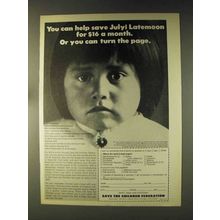 1976 Save The Children Federation Ad - Julyi Latemoon