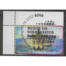 GER 2002 153c 'COMMUNICATIONS MUSEUM' (CORNER MARGIN) FINE USED (EBID53-948)