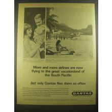 1967 Qantas Airlines Ad - More and more airlines are now flying