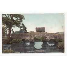 River Rother Fittleworth Postcard 1906 West Sussex The Wrench Series 14683