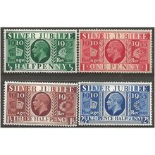 1935 Silver Jubilee Set SG453-456 Unmounted Mint ..