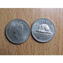1998 Queen Elizabeth ll 5 Cents Canada Coin