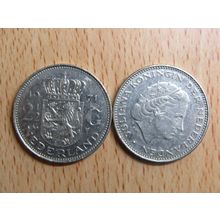Netherlands 1971 2 1/2 Guilden Coin