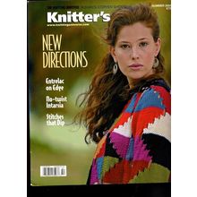 KNITTER'S Magazine 2004 Summer - Entrelac on Edge - No-twist Intarsia EXC.
