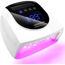 Rechargeable UV LED Nail Lamp, 96W Cordless UV Light for Nails with Handle, Prof