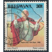 Visit of Pope John Paul II: 30t - Botswana 1988 - FH - SG 659