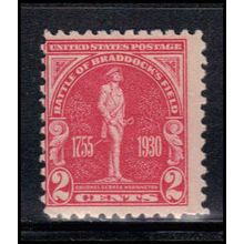 688 2c Battle of Braddock Average MNH U0490