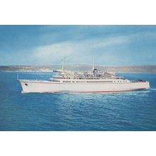 MV Dragon Arthur Dixon Cruise Ship Postcard