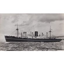 SS Coromandel Cruise Ship Plain Back Postcard