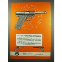 1954 Ruger Pistol Ad - There is Only One Quality