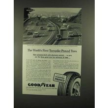 1960 Goodyear Tires Ad - First Turnpike-Proved