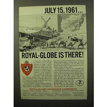 1964 Royal-Globe Insurance Ad - Afghanistan Highway