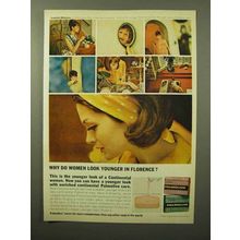 1964 Palmolive Soap Ad - Look Younger In Florence