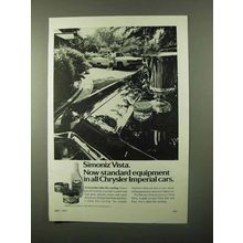 1971 Simoniz Vista Wax Ad - All Chrysler Imperial Cars