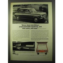 1971 Simca 1204 2-Door Sedan Ad - Does Everything